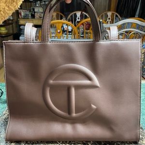 Telfar Medium Chocolate Shopping Bag